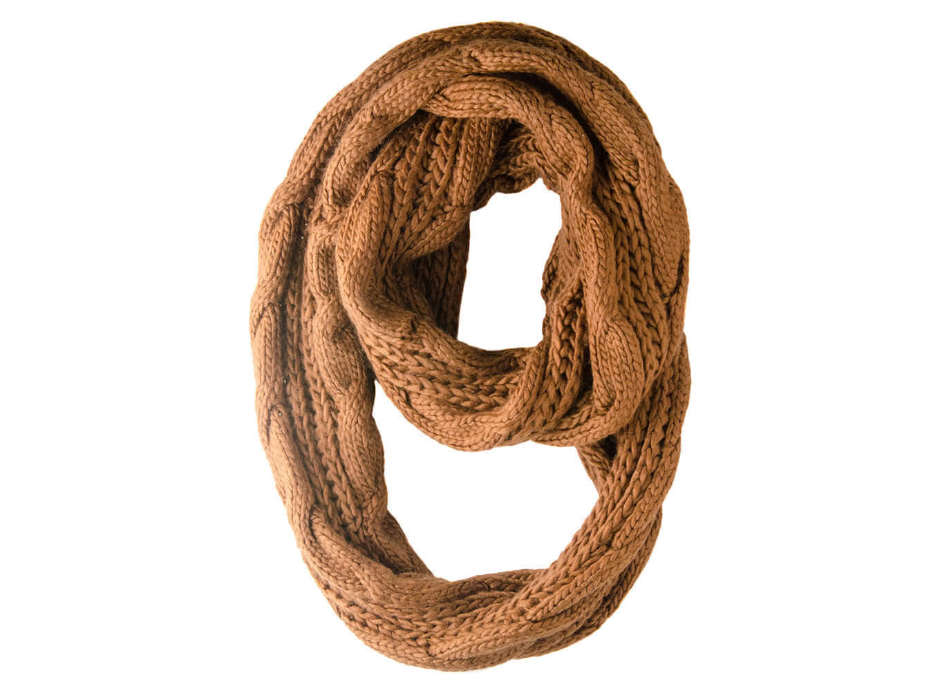 Double rounded scarf