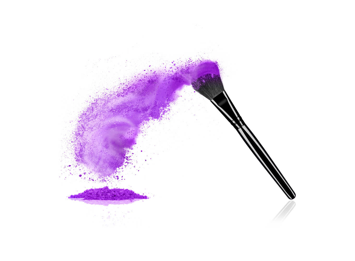 Light powder brush